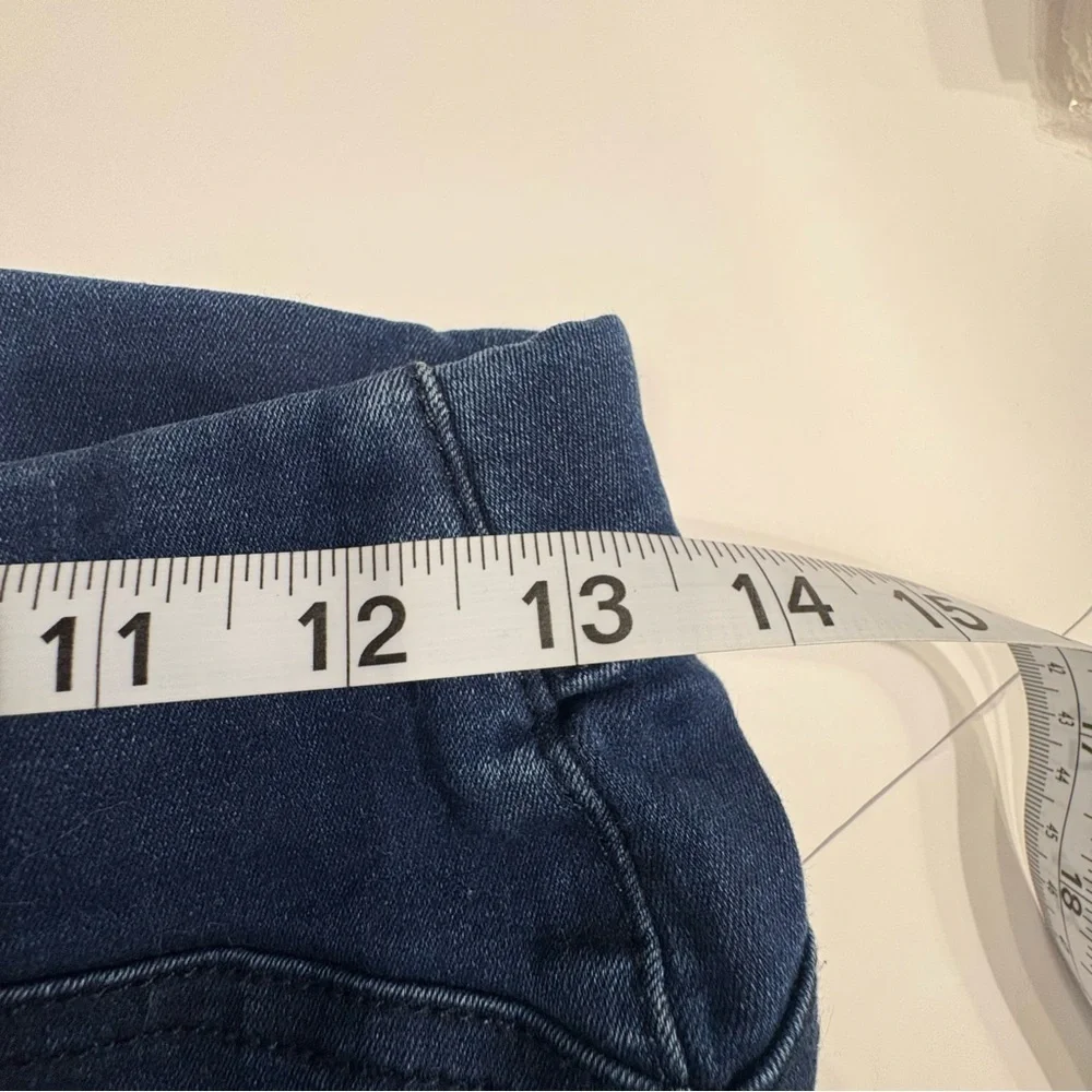 We The Free Pull-On Jeggings Blue Stretch Skinny Denim Pants